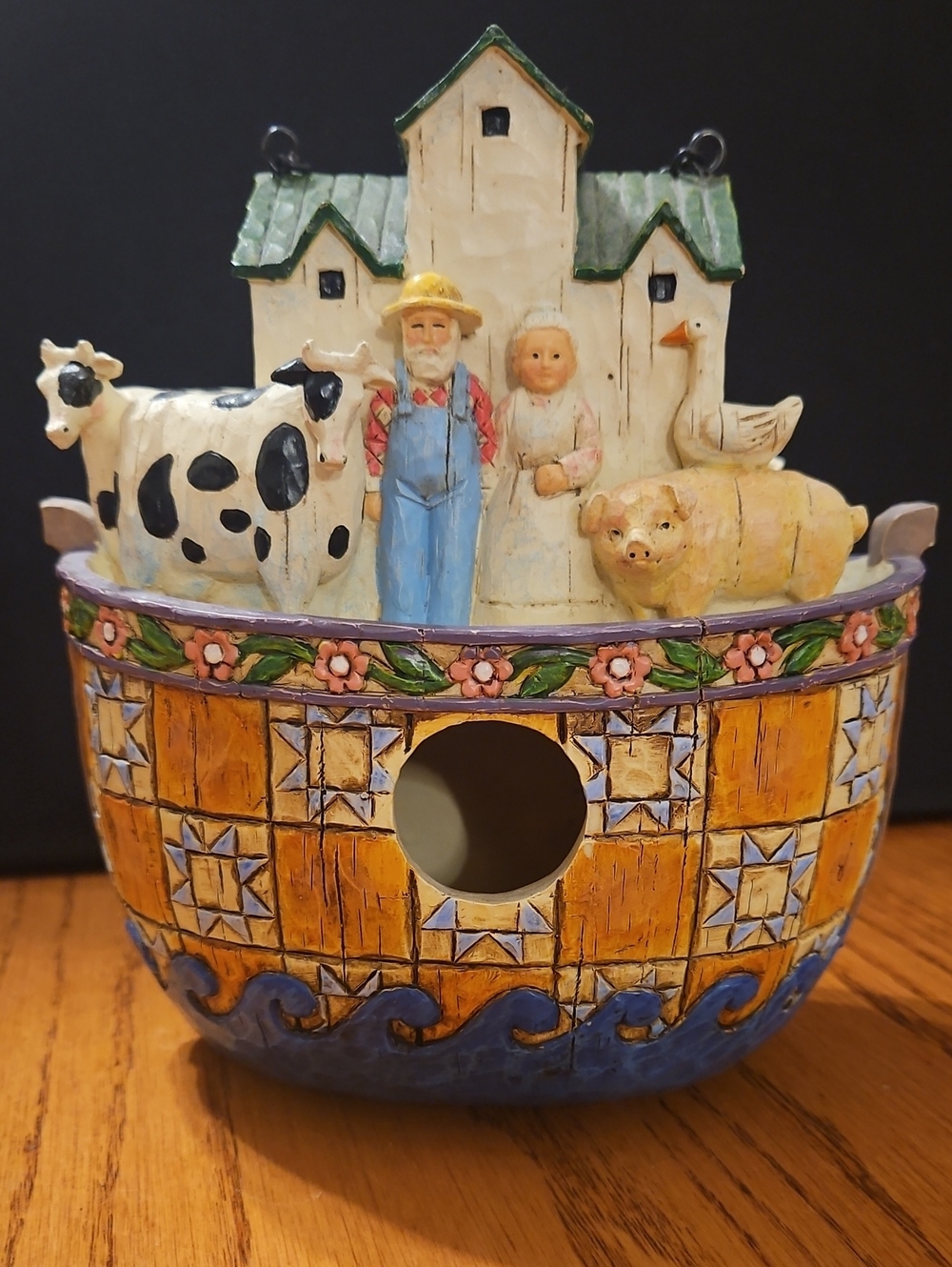 Jim Shore Noahs Ark Birdhouse
